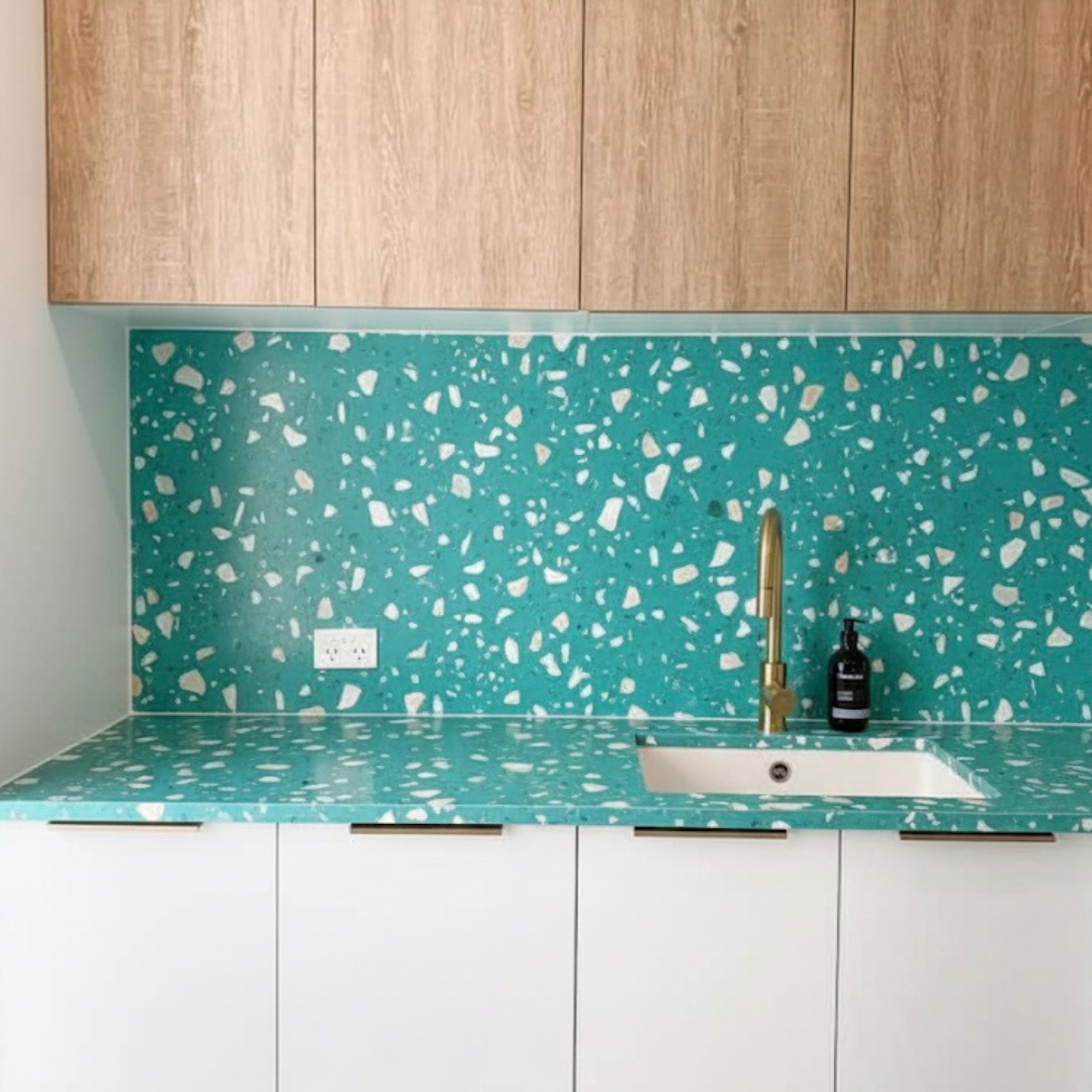 REVESTIMIENTO TERRAZO VERDE ESMERALDA - Image 2