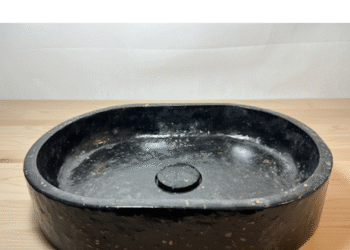 BACHA OVAL  GRAFITO (53X38X10)